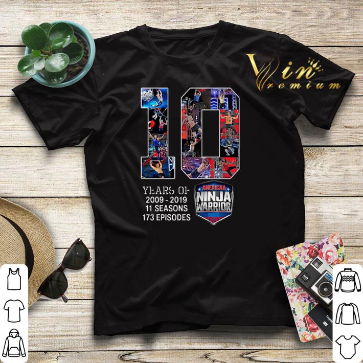 10 years of American Ninja Warrior 2009 2019 shirt sweater 10 years of American Ninja Warrior 2009 2019 shirt sweater 4 - 10 years of American Ninja Warrior 2009 2019 shirt sweater