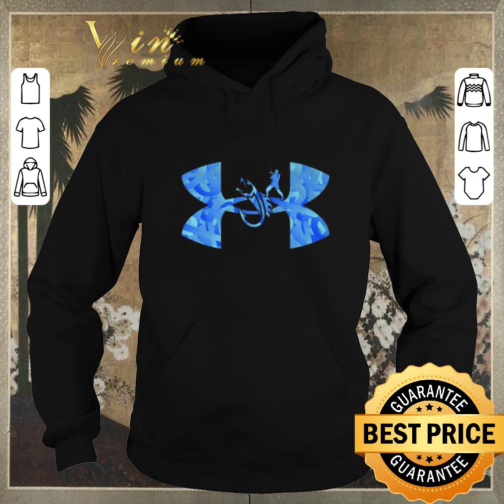 under armour hooded fishing shirt