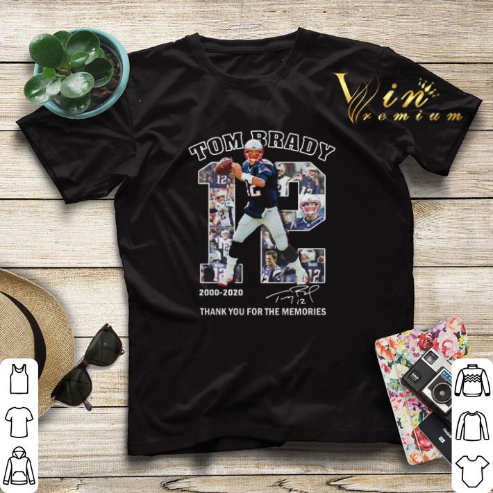12 Tom Brady 2000-2020 signature thank you for the memories shirt sweater 12 Tom Brady 2000 2020 signature thank you for the memories shirt sweater 4 - 12 Tom Brady 2000-2020 signature thank you for the memories shirt sweater
