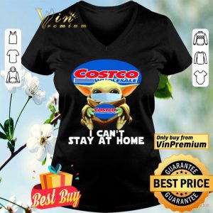 Baby Yoda hug Costo Wholesale I can’t stay at home shirt