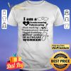 Scrubs Wearing Patient Caring Bed Making Temperature Taking Hand Holding Hard Working Healthcare Wo shirt