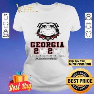 Georgia Bulldogs 2020 the year when shit got real quarantined toilet paper shirt