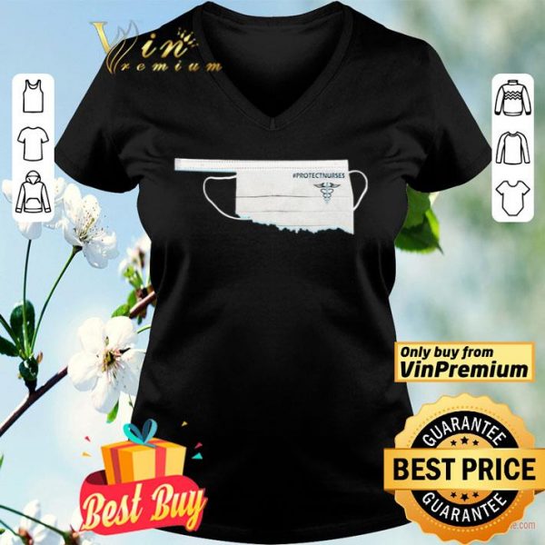 Oklahoma Face Mask Protect Nurses shirt