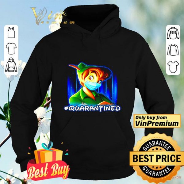 Peter Pan face mask #quarantined Coronavirus shirt
