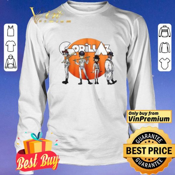 Gorillaz sun baseball shirt