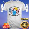 Strong Nurse We Stay At Work For You You Stay At Home For Us America Flag map shirt
