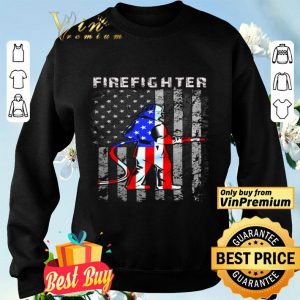 Firefighter American Flag shirt