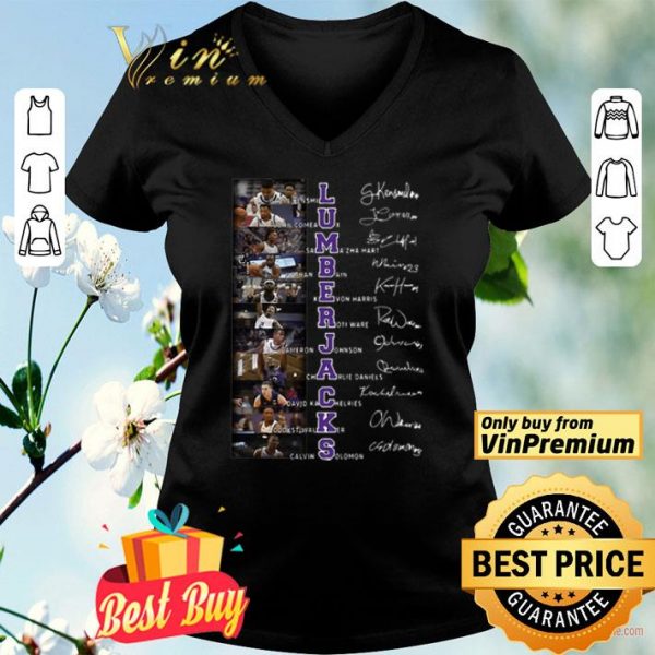 Lumberjacks Legends Signatures shirt