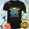 Baby Yoda I Wear Blue For Autism Awareness Accept Understand Love shirt