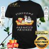 Stay Home And Watch Friends Cartoon COVID-19 shirt