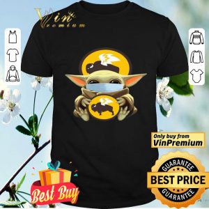 Baby Yoda Mask Hug Buffalo Wild Wings shirt