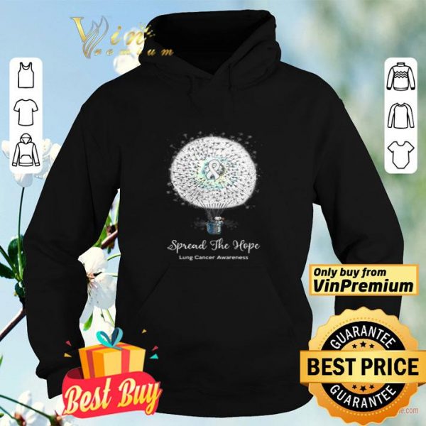 Snoopy Spread The Hope Lung Cancer Awareness shirt