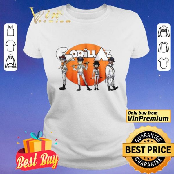 Gorillaz sun baseball shirt