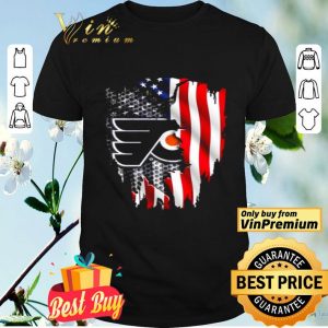 Philadelphia Flyers American flag independence day shirt