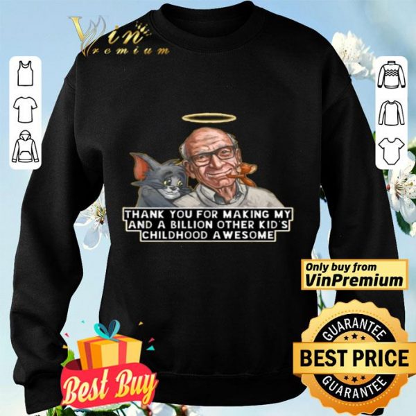 Gene Deitch Thank for making my a billion other kid's childhood awesome shirt
