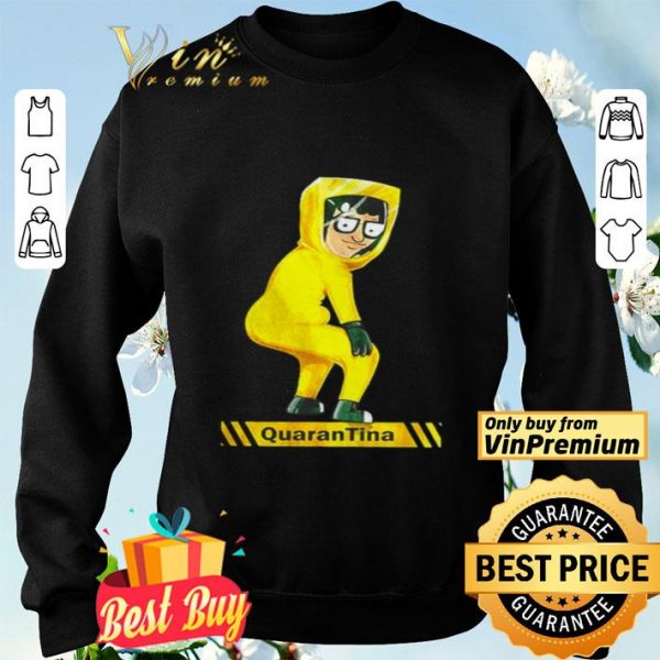 Tina Burgers QuaranTina protective clothing shirt