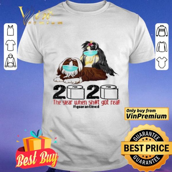 Shih Tzu Quarantined 2020 shirt