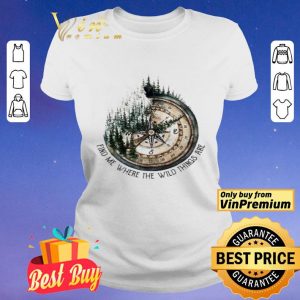 Compass jungle find me where the wild things are shirt