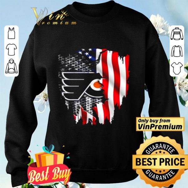 Philadelphia Flyers American flag independence day shirt