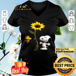 Snoopy Sunflower Dubist Somenschein shirt