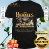 The Beatles 60th Anniversary 1960 2020 Signature Thank You For The Memories shirt