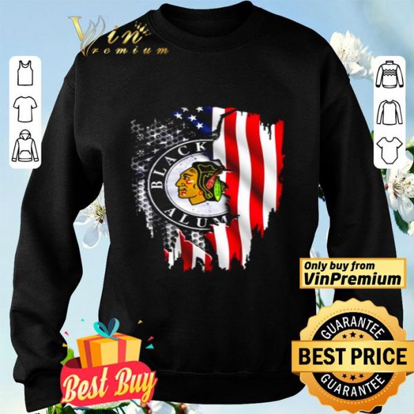Chicago Blackhawks Alumni American flag independence day shirt