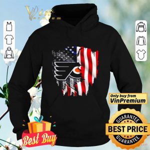 Philadelphia Flyers American flag independence day shirt