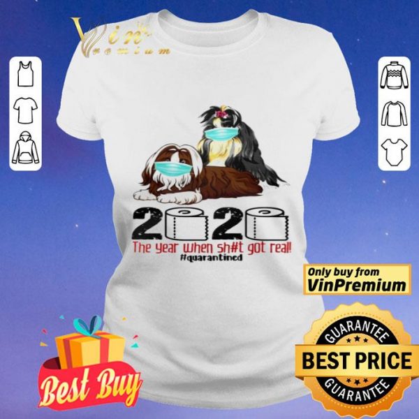 Shih Tzu Quarantined 2020 shirt