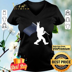 Bigfoot Rock And Roll Alaska Flag shirt