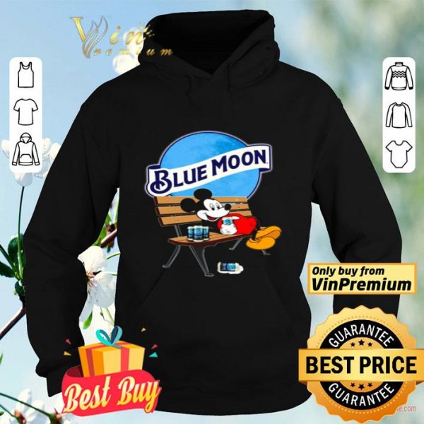 Mickey Mouse drink Blue Moon shirt