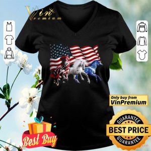 Horses American Flag shirt