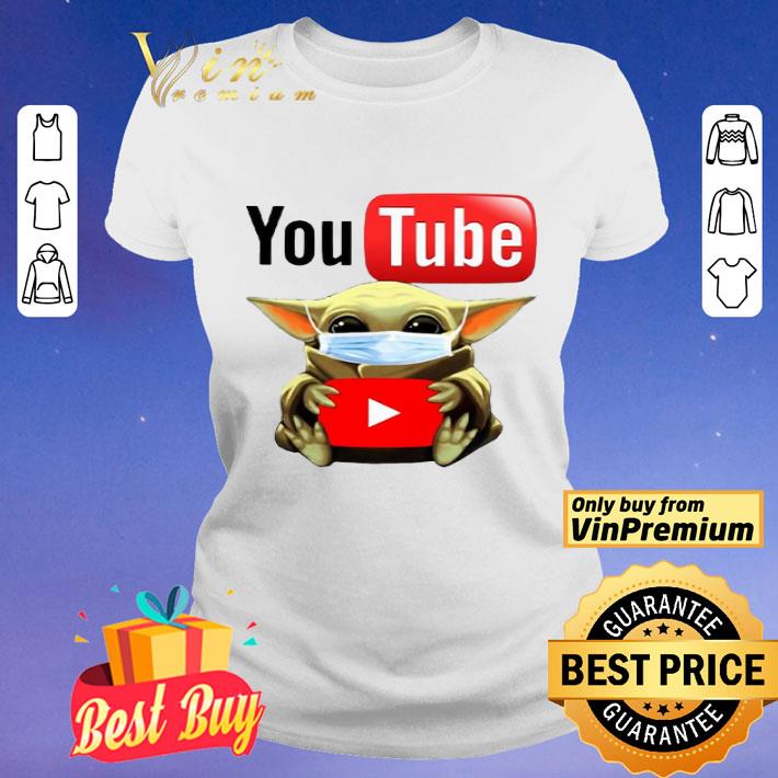 Baby Yoda Face Mask Hug Youtube shirt Baby Yoda Face Mask Hug Youtube shirt