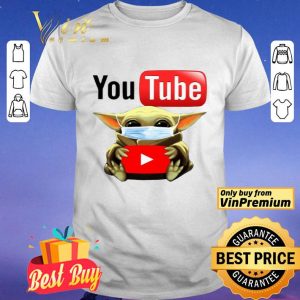 Baby Yoda Face Mask Hug Youtube shirt