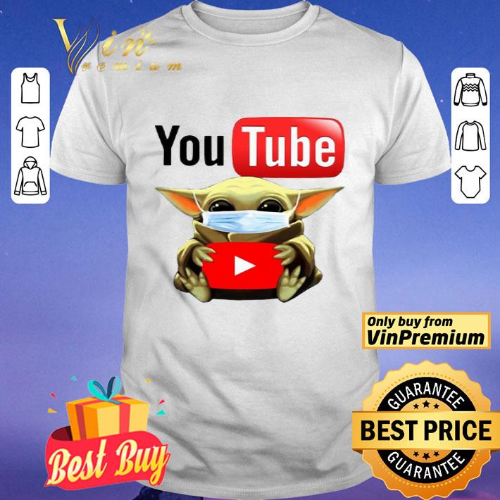 Baby Yoda Face Mask Hug Youtube shirt Baby Yoda Face Mask Hug Youtube shirt