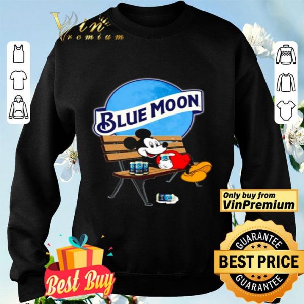 Mickey Mouse drink Blue Moon shirt