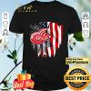 Detroit Red Wings American flag independence day shirt