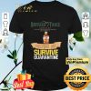 Buffalo Trace Kentucky helping me survive quarantine shirt