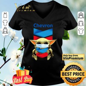 Baby Yoda Mask Chevron Coronavirus shirt