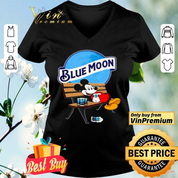 Mickey Mouse drink Blue Moon shirt