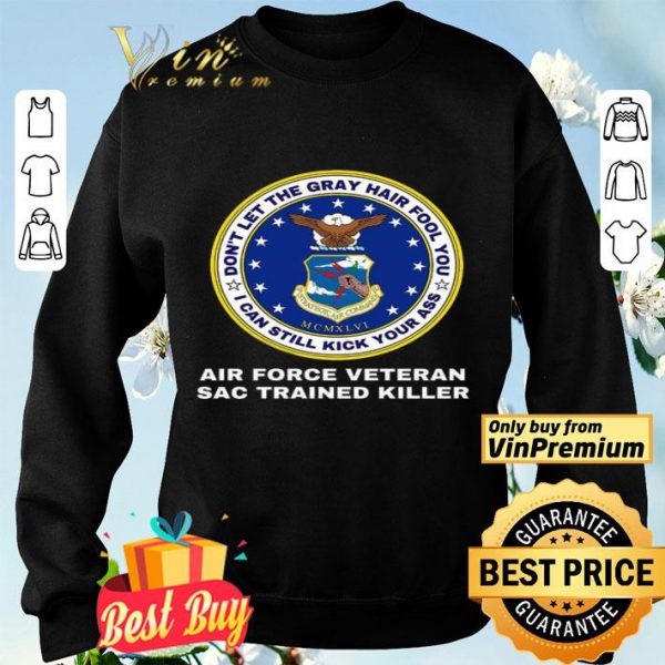 Don't Let The Gray Hair Fool You I Can Still Kick Your Ass Air Force Veteran shirt
