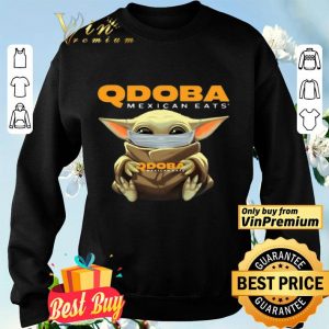 Baby Yoda Face Mask Qdoba Mexican Eats shirt