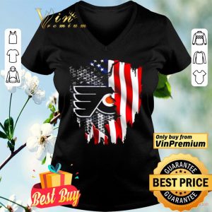 Philadelphia Flyers American flag independence day shirt