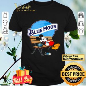 Mickey Mouse drink Blue Moon shirt