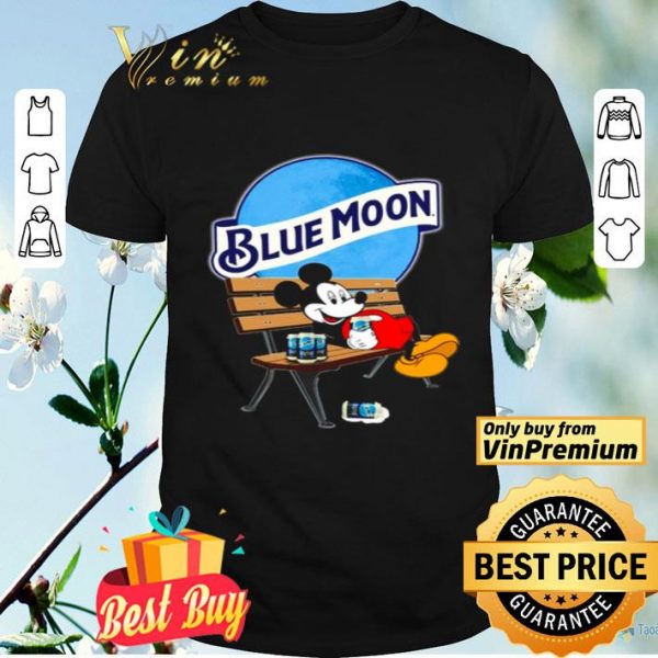 Mickey Mouse drink Blue Moon shirt