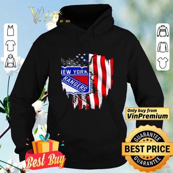 New York Rangers American flag independence day shirt