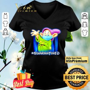 Snow White and Seven Dwarfs Dopey face mask #quarantined Coronavirus shirt