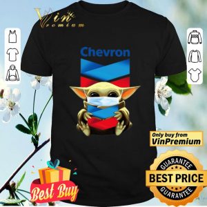 Baby Yoda Mask Chevron Coronavirus shirt