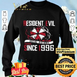 Resident evil social distance training since 1996 shirt