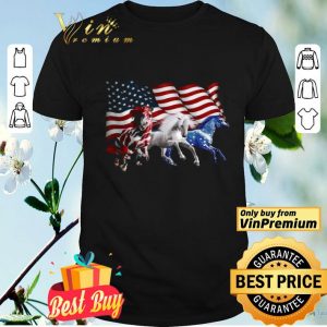 Horses American Flag shirt