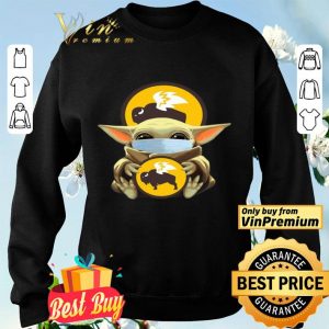 Baby Yoda Mask Hug Buffalo Wild Wings shirt